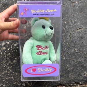 Limited Edition Mint Green Bean Bear